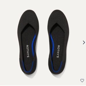 Rothy’s “the flat” size 9 in black
